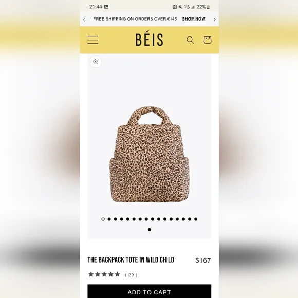 Béis The Backpack Tote